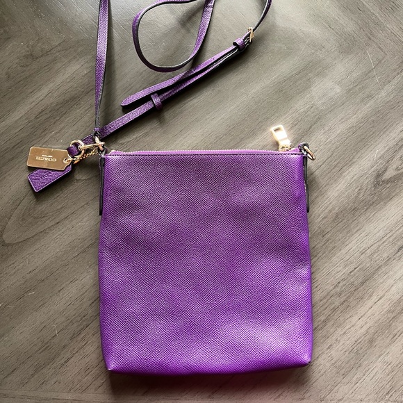 Purple Coach Crossbody Messenger Bag!✨ - Picture 4 of 4